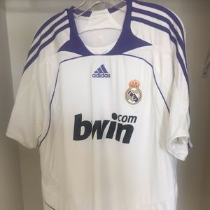Real Madrid home jersey 2007/08 Men’s Size XL